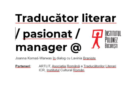Traducător literar / pasionat / manager